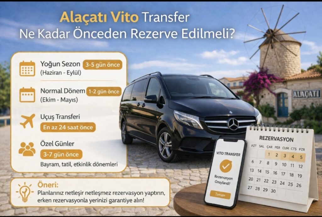 Alaçatı Vito garanti - Fiyat hesapla!